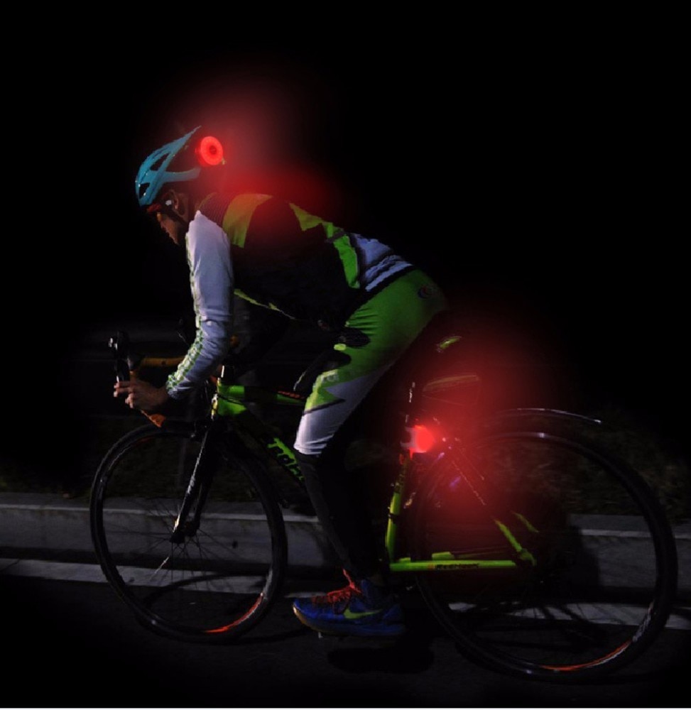 WasaFire Lampu Sepeda LED Bike Taillight USB Rechargeable